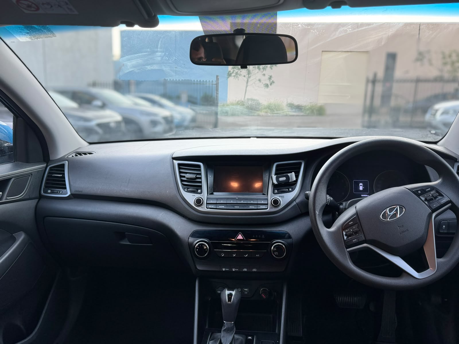 2015 Hyundai Tucson Active TLE Wagon in Blue.