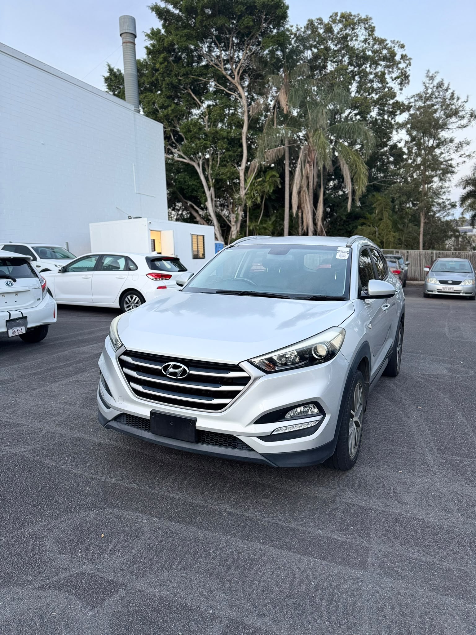 2016 Hyundai Tucson Active X TL Wagon in Silver.