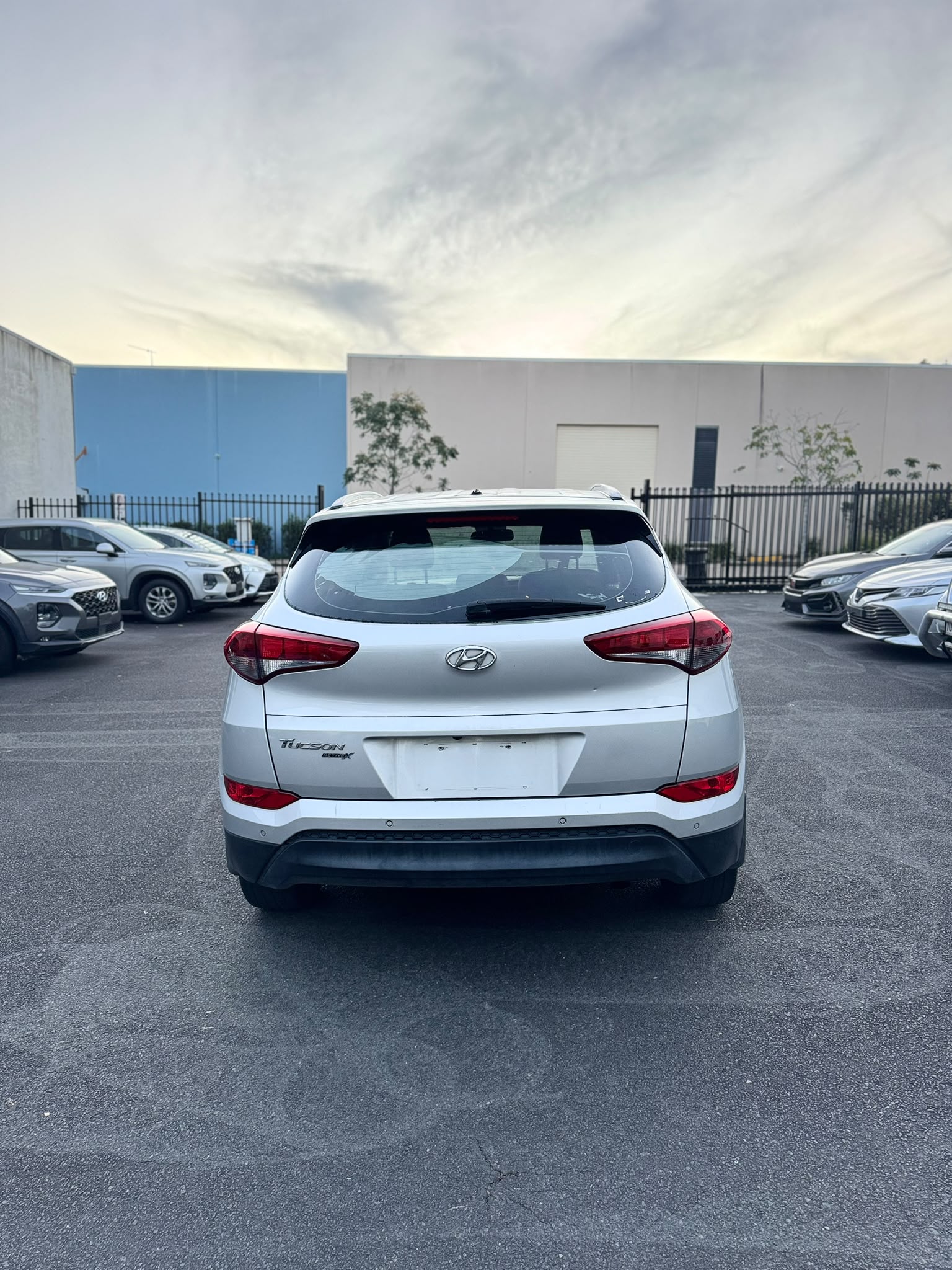 2016 Hyundai Tucson Active X TL Wagon in Silver.