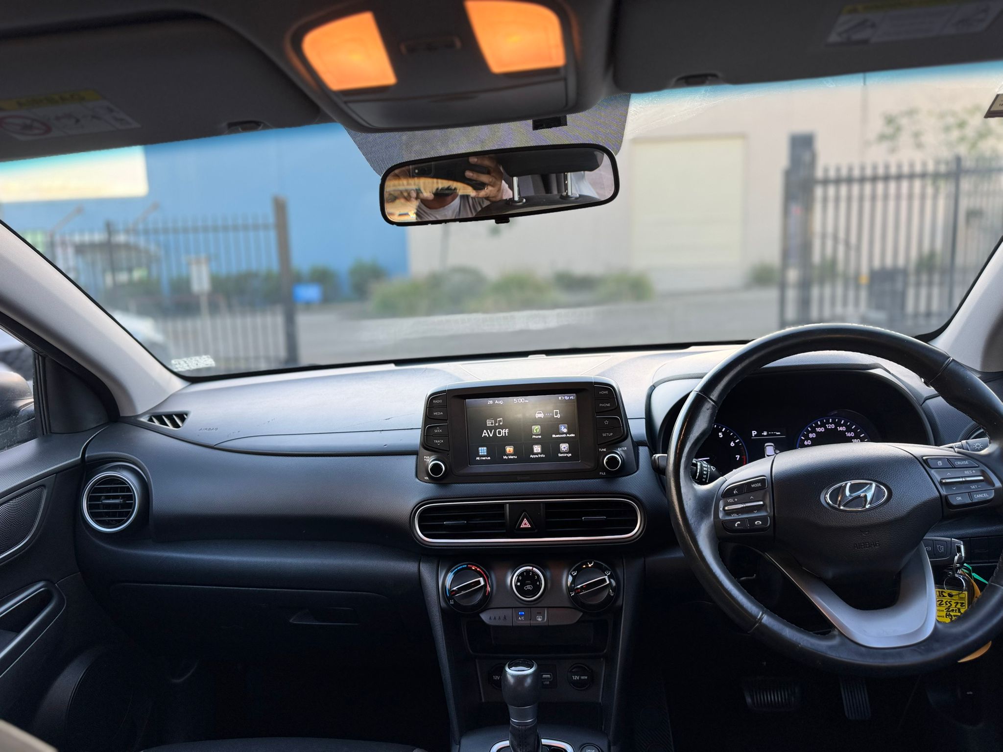 2018 Hyundai Kona Active SUV in Grey.