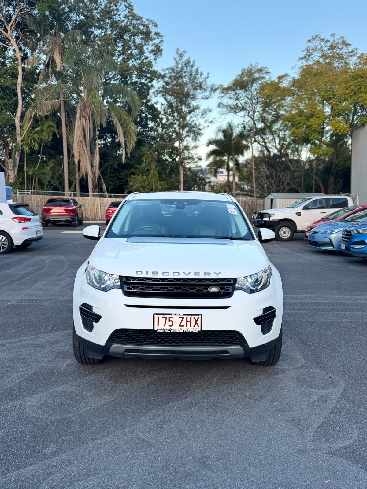 2018 Land Rover Discovery Sport TD4 132KW SE L550 MY18 Wagon in White.