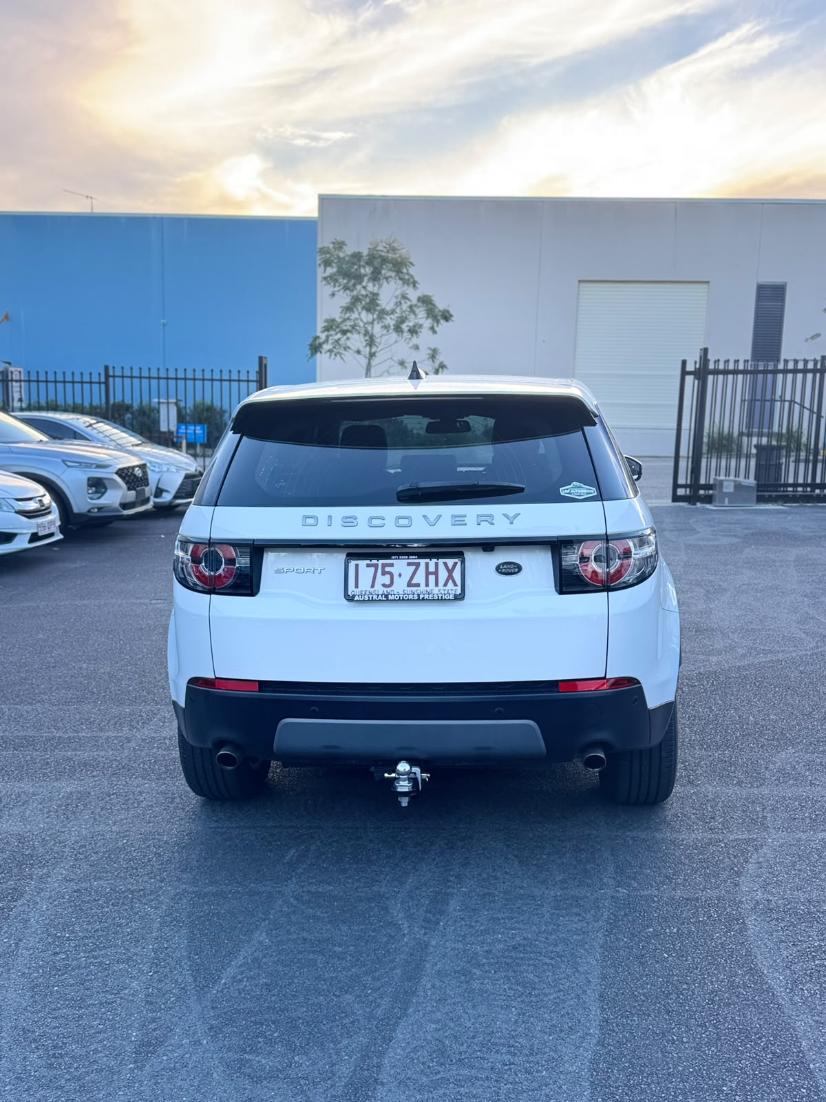 2018 Land Rover Discovery Sport TD4 132KW SE L550 MY18 Wagon in White.