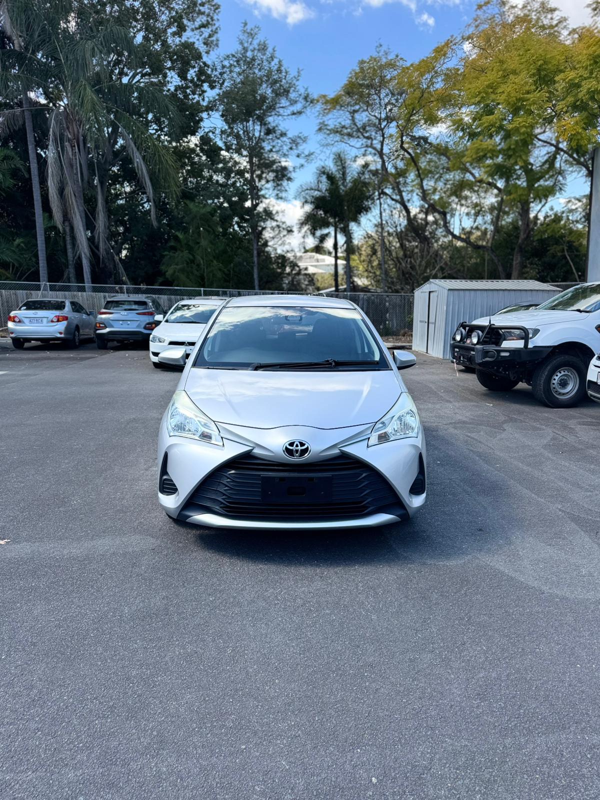 2018 Toyota Yaris NCP Ascent Hatchback – Silver