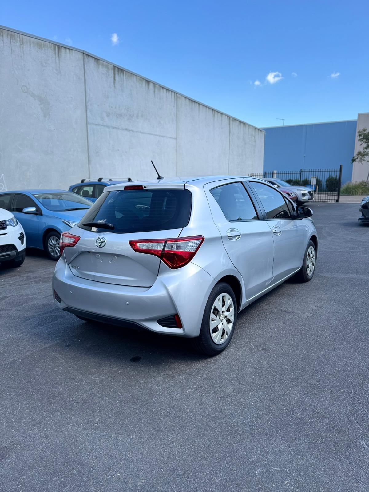 2018 Toyota Yaris NCP Ascent Hatchback – Silver