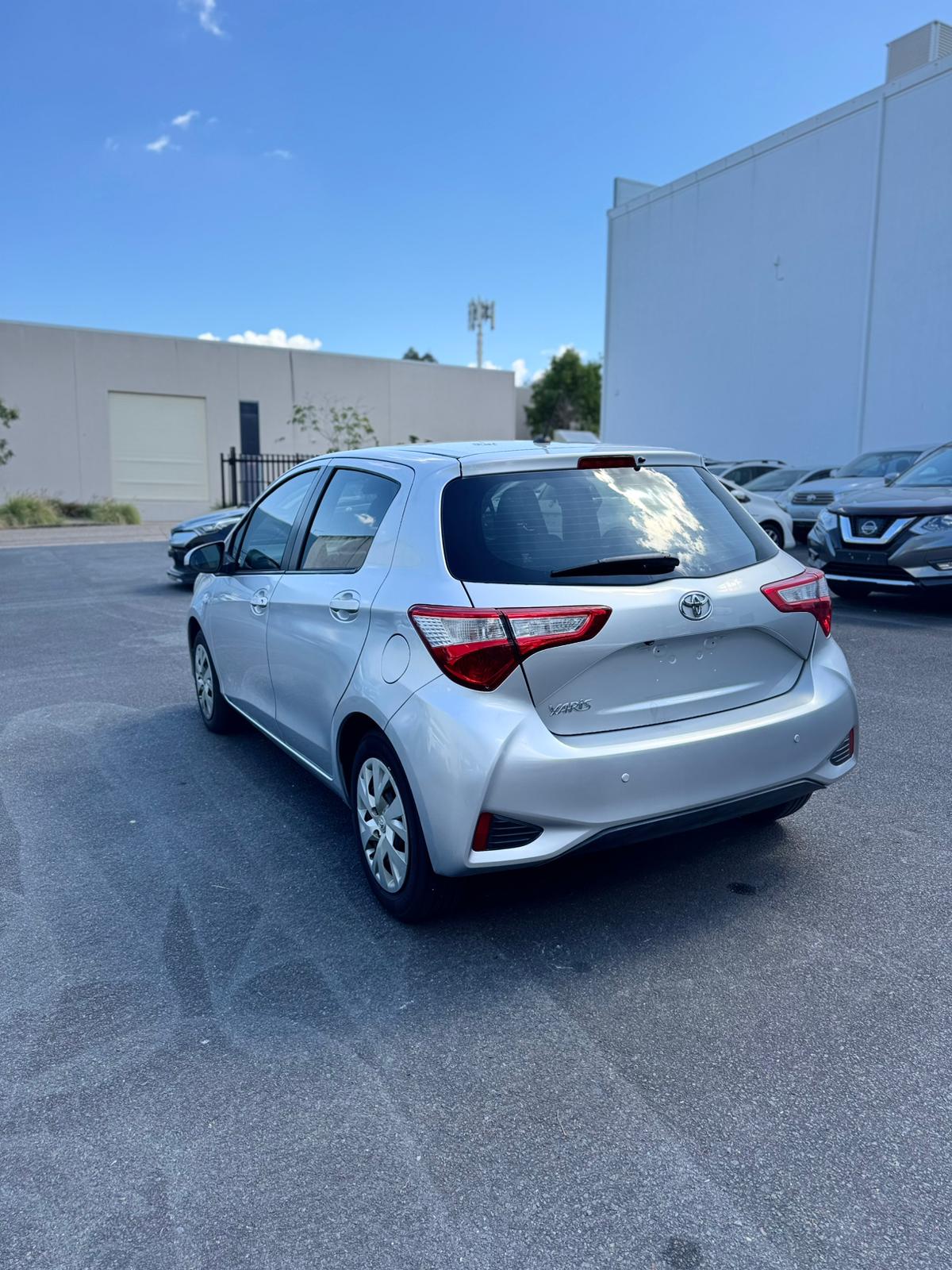 2018 Toyota Yaris NCP Ascent Hatchback – Silver
