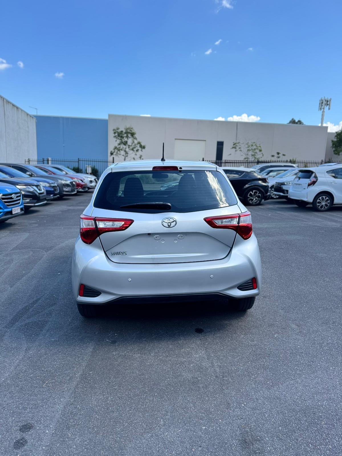 2018 Toyota Yaris NCP Ascent Hatchback – Silver