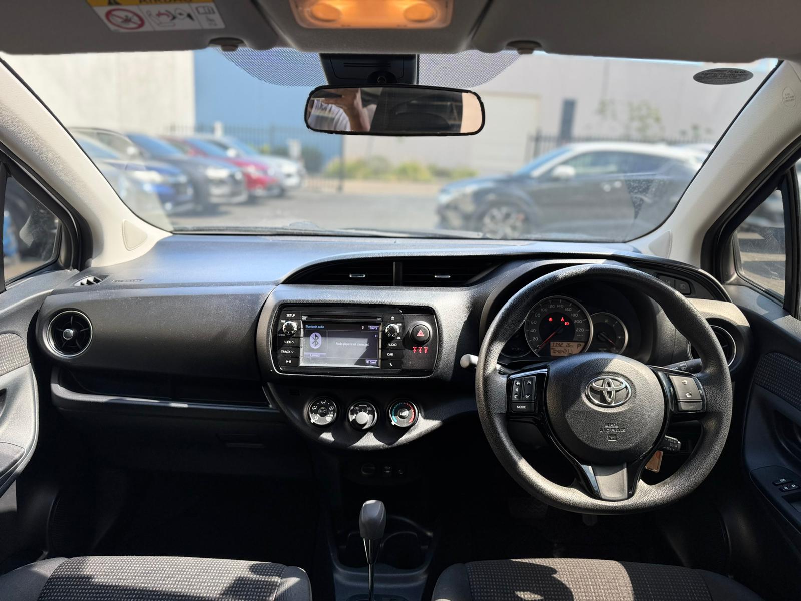 2018 Toyota Yaris NCP Ascent Hatchback – Silver