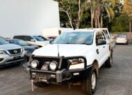 2019 Ford Ranger Dual Cab Chassis in White