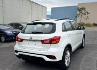 2019 Mitsubishi ASX ES Petrol in White.