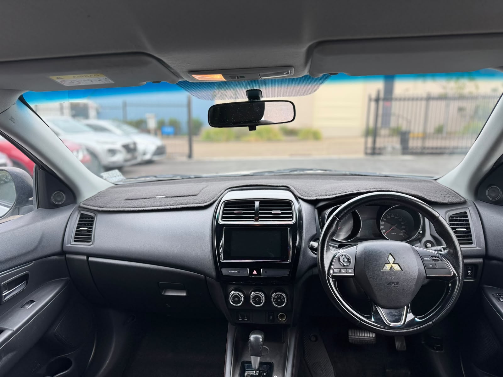 2019 Mitsubishi ASX ES Petrol in White.