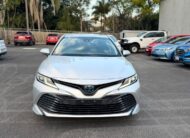 2019 Toyota Camry Ascent Sport Hybrid Sedan in Silver.