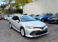 2019 Toyota Camry Ascent Sport Hybrid Sedan in Silver.