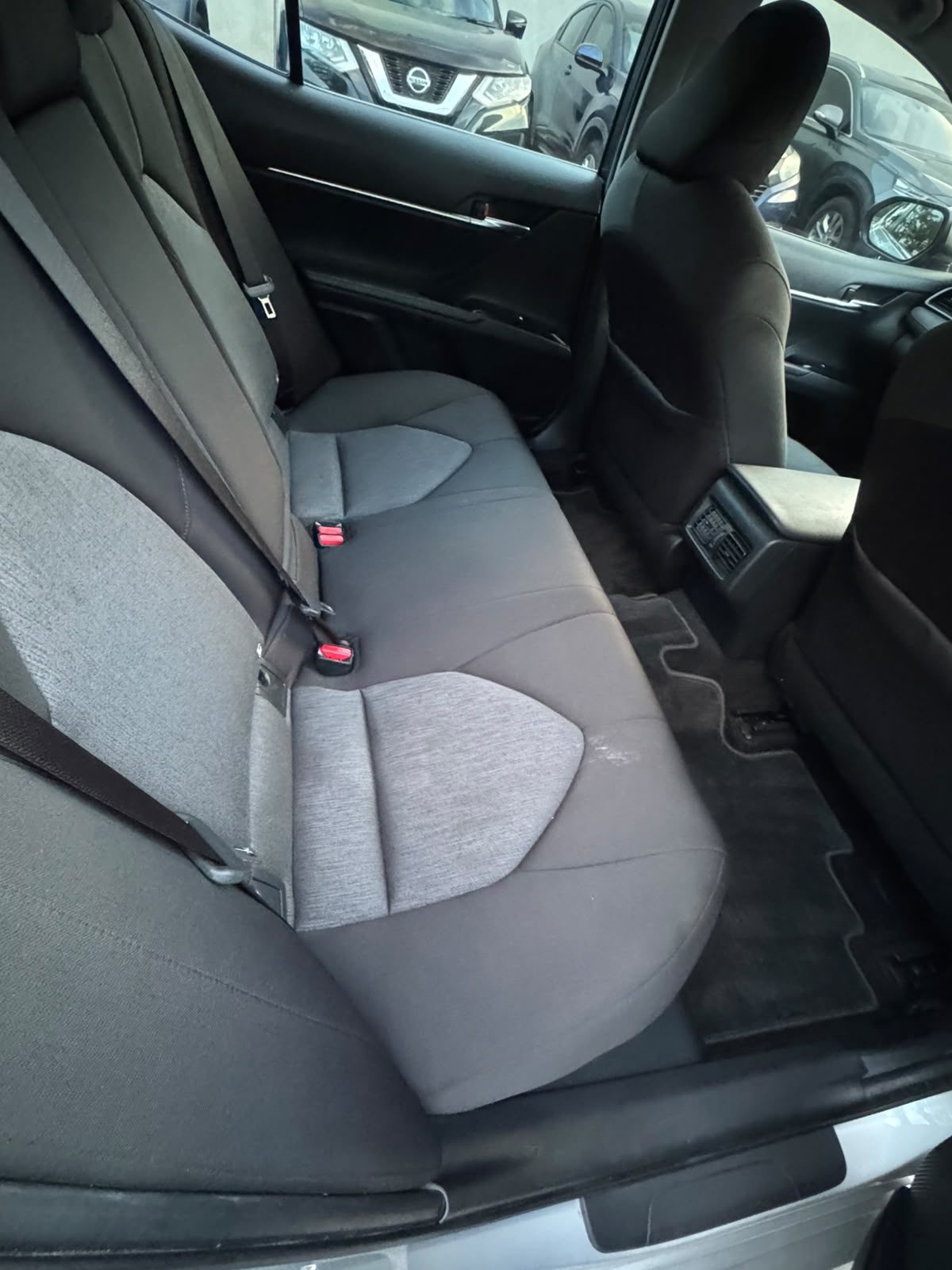 2019 Toyota Camry Ascent Sport Hybrid Sedan in Silver.