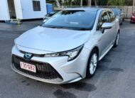 2020 Toyota Corolla Touring Wagon in Silver.