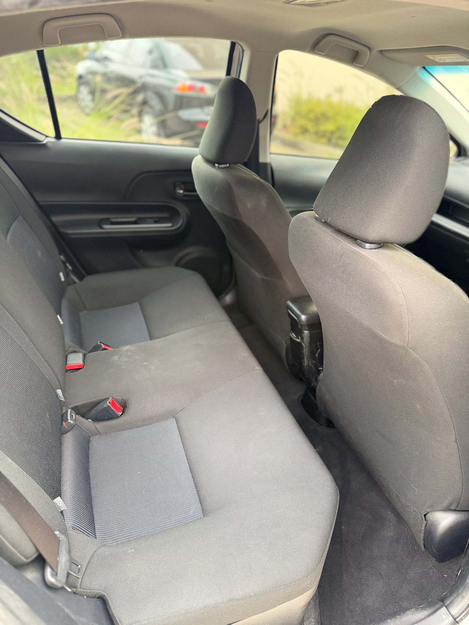 2020 Toyota Prius C Hybrid Hatch in White.