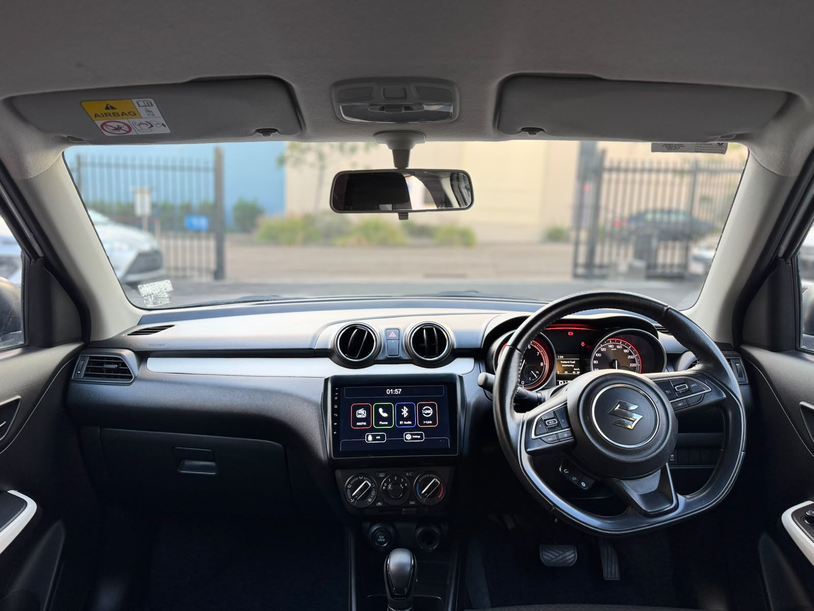 2022 Suzuki Swift GL Navigator Hatchback in White.