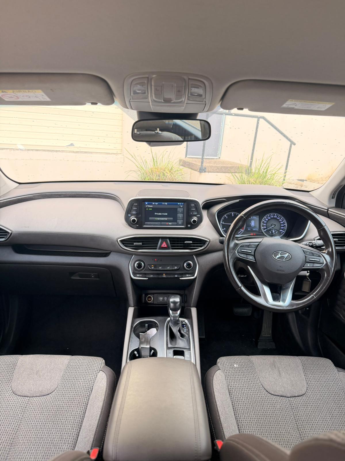 2020 Hyundai Santa Fe TM2 2.2D Active CRDi Station Wagon in Grey.