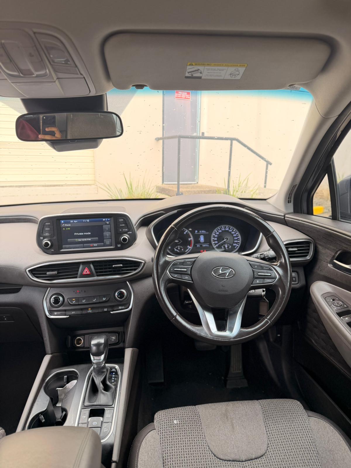 2020 Hyundai Santa Fe TM2 2.2D Active CRDi Station Wagon in Grey.