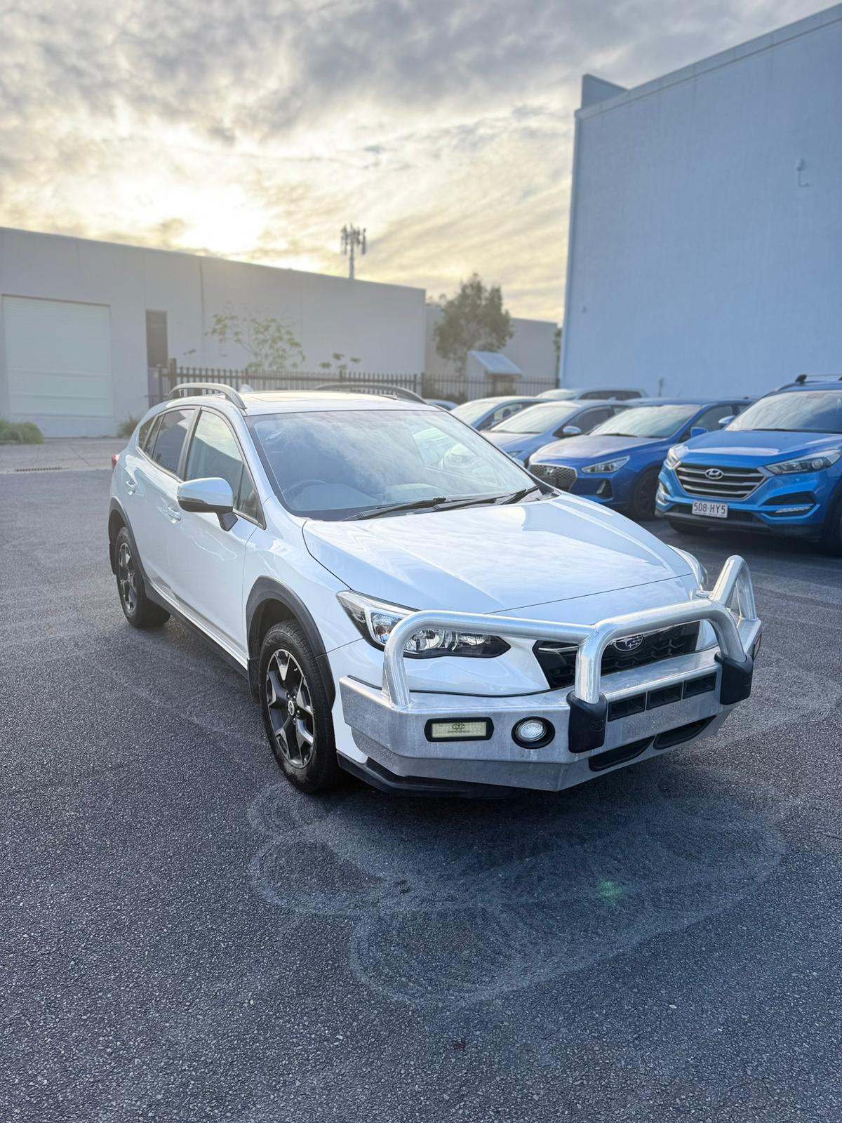 2019 Subaru XV 2.0i Premium Hatchback in White.
