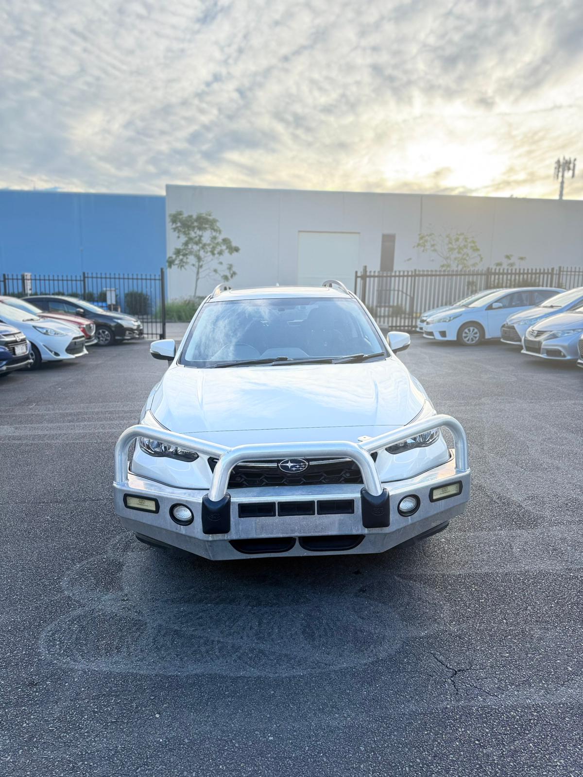 2019 Subaru XV 2.0i Premium Hatchback in White.