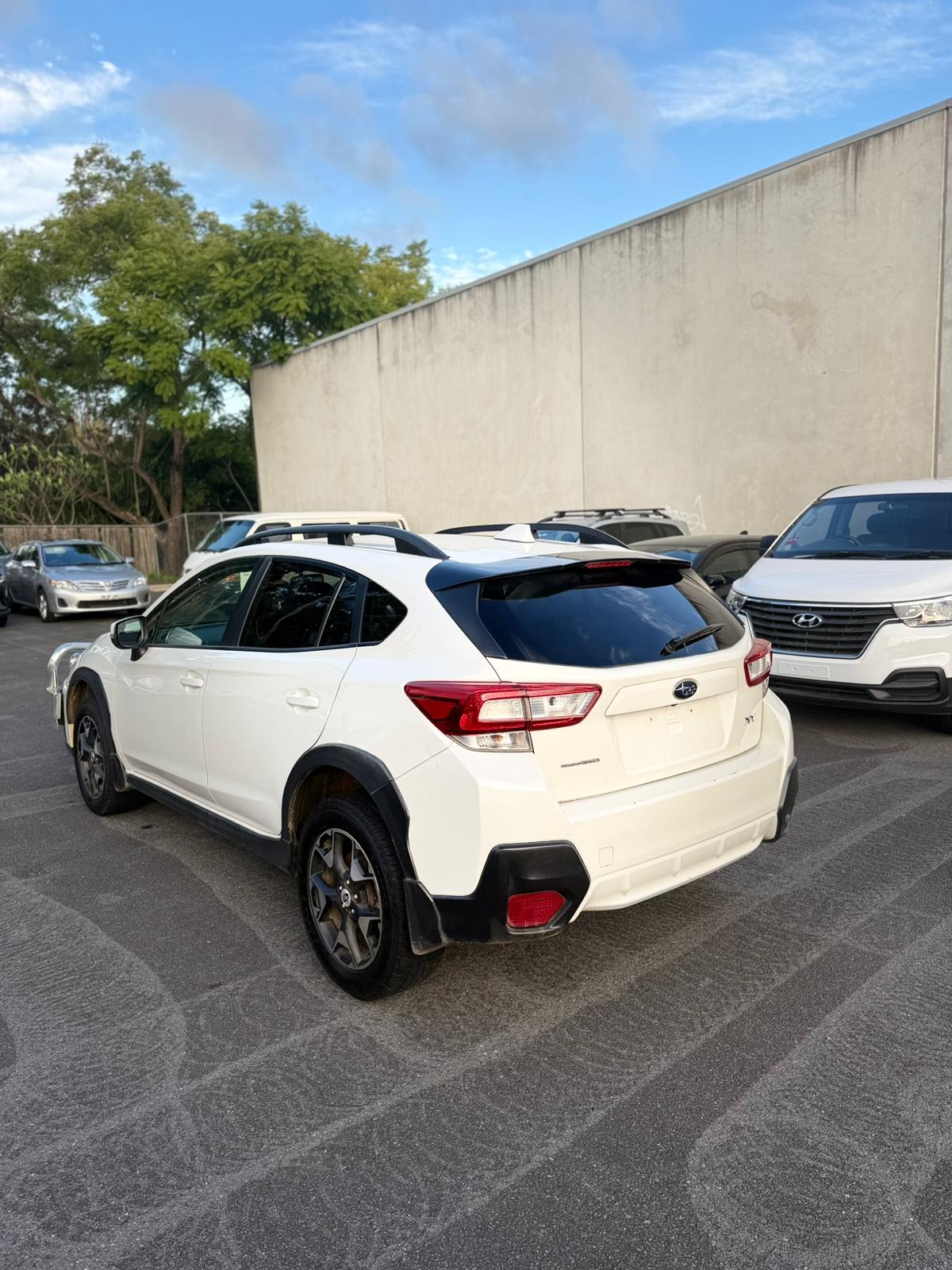 2019 Subaru XV 2.0i Premium Hatchback in White.
