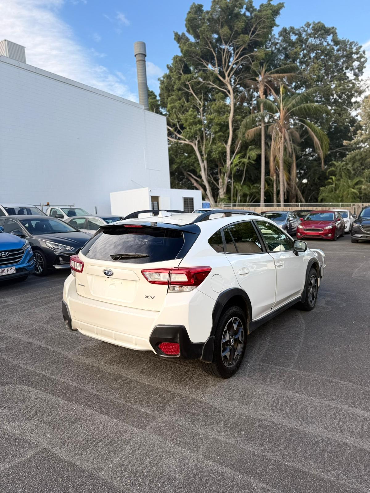 2019 Subaru XV 2.0i Premium Hatchback in White.