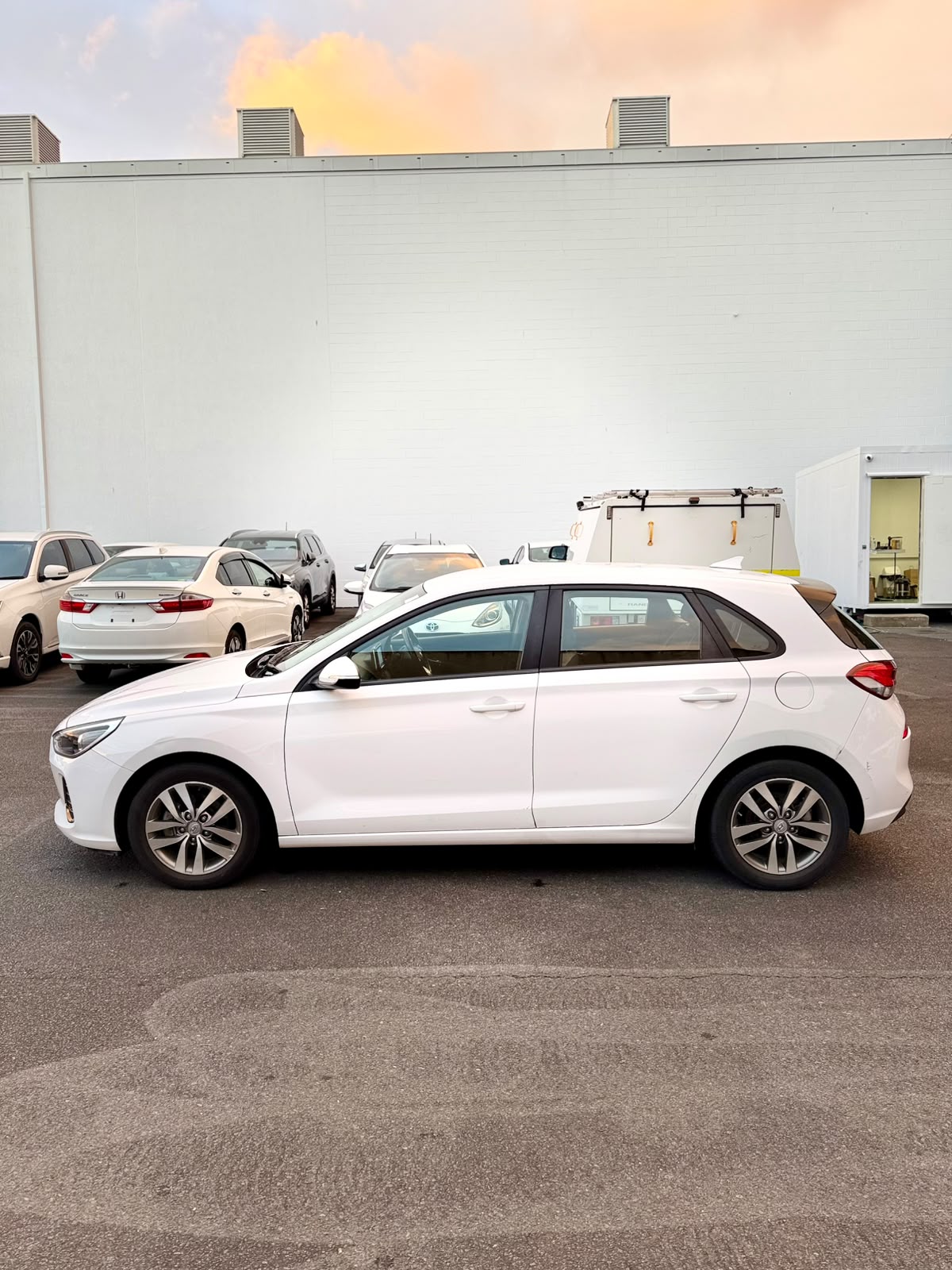 2018 Hyundai i30 Active PD2 MY18 Hatchback in White.