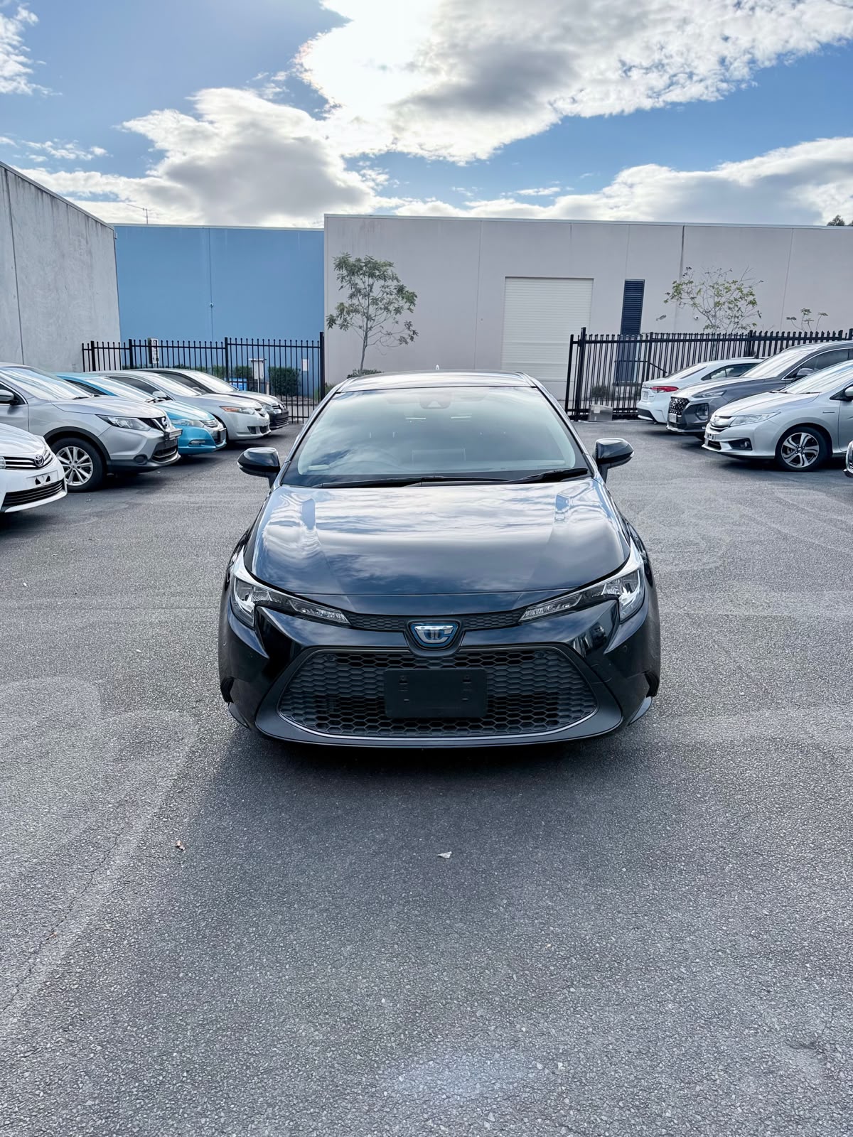 2020 Toyota Corolla Touring in Black.