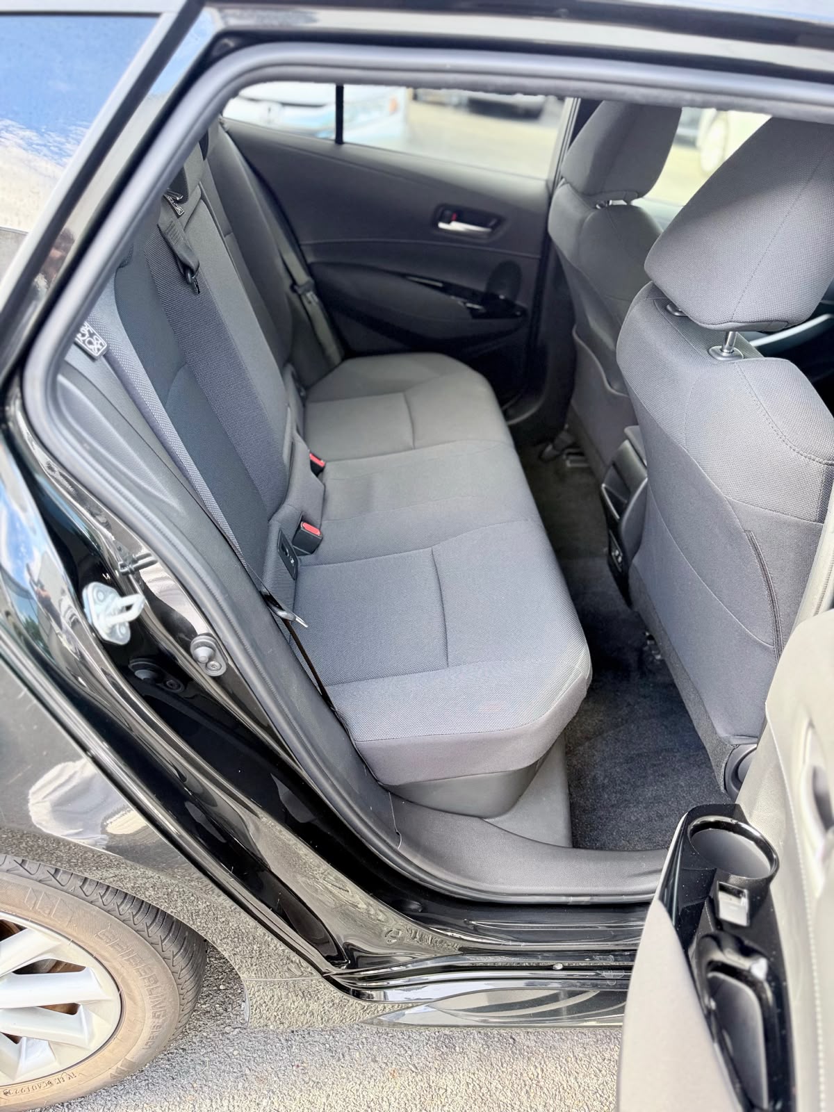2020 Toyota Corolla Touring in Black.