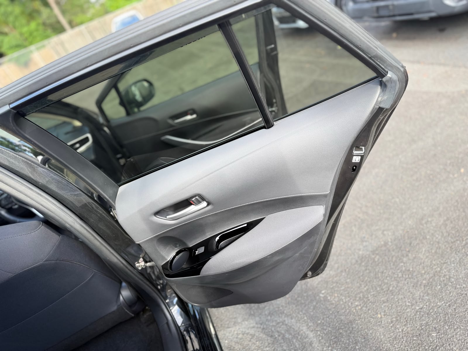2020 Toyota Corolla Touring in Black.