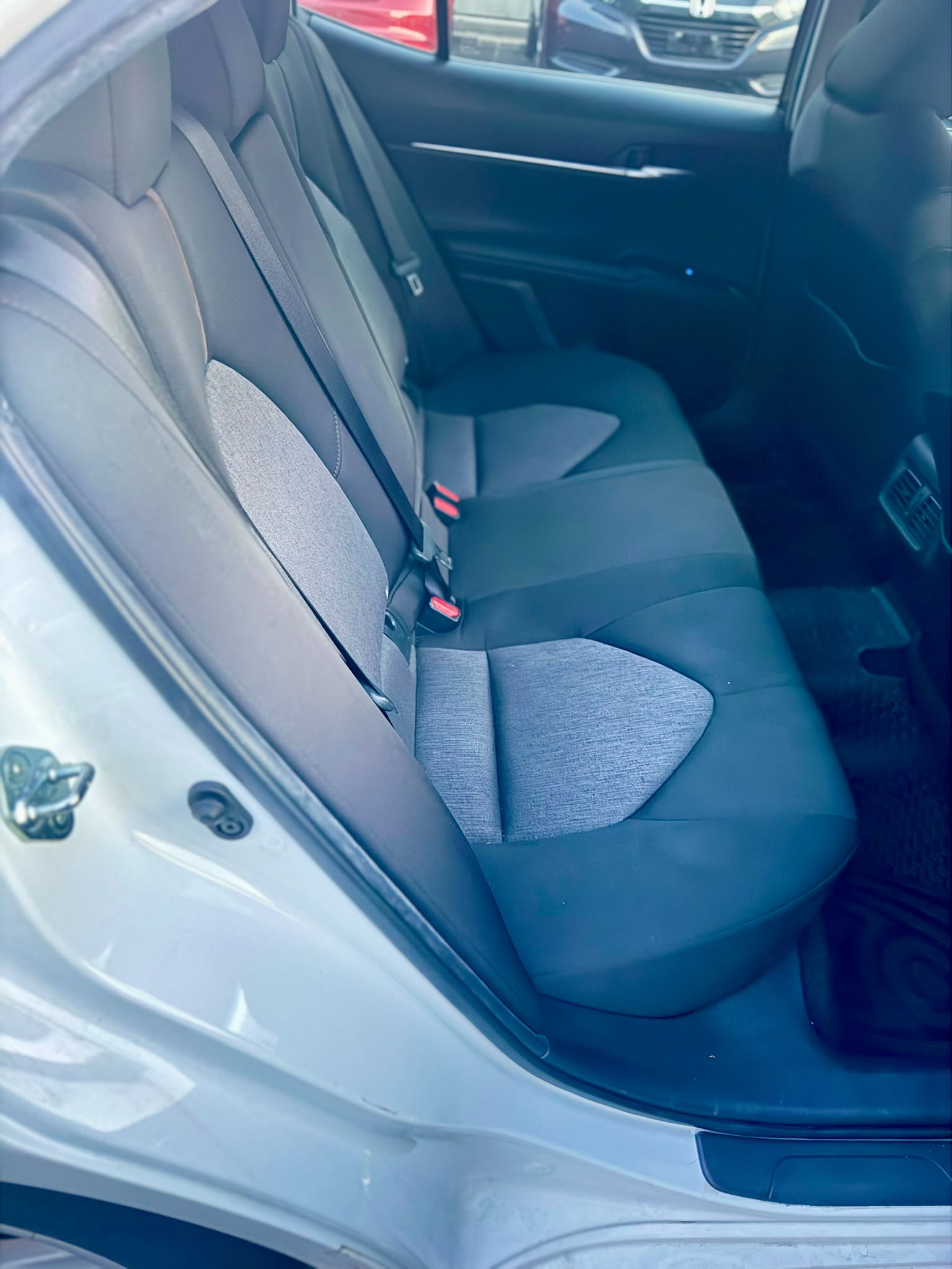 2020 Toyota Camry Ascent Sedan in White.