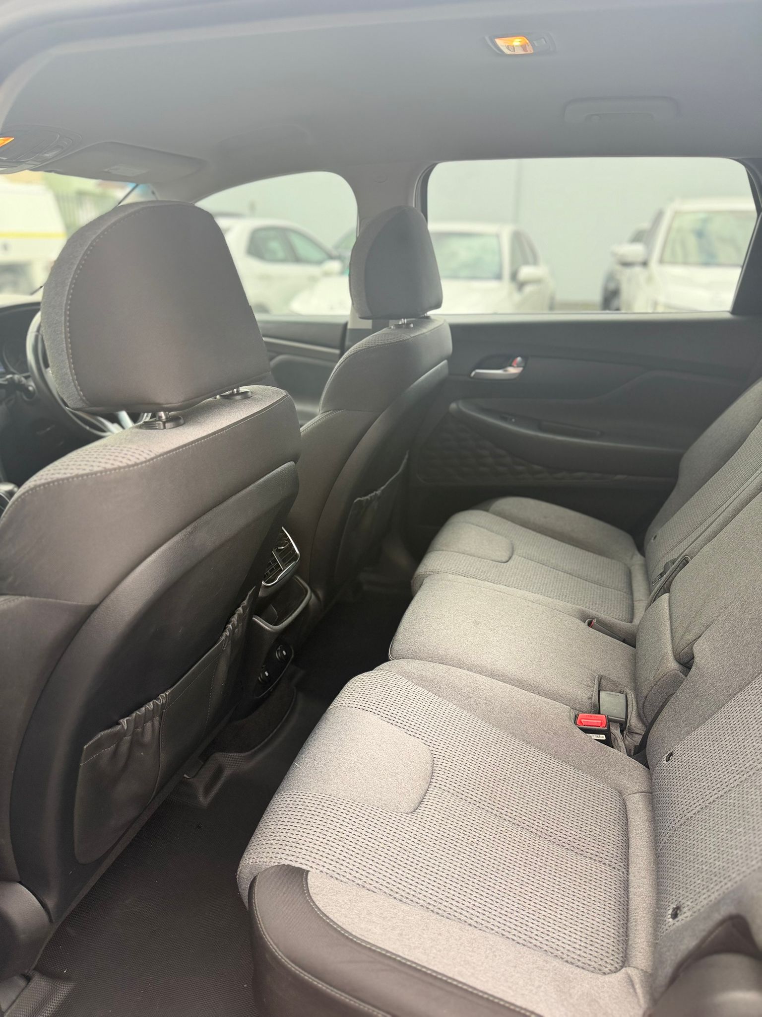 2020 Hyundai Santa Fe TM2 2.2D Active CRDi Station Wagon in Silver.