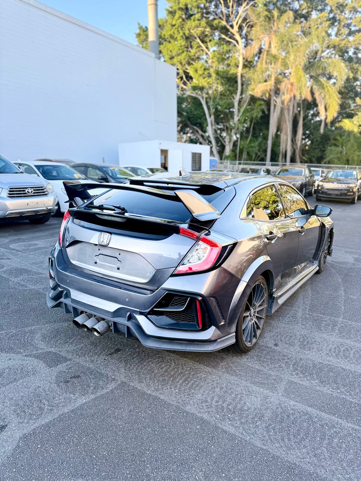 2018 Honda Civic VTi-L 10th Gen MY18 Hatchback in Grey.