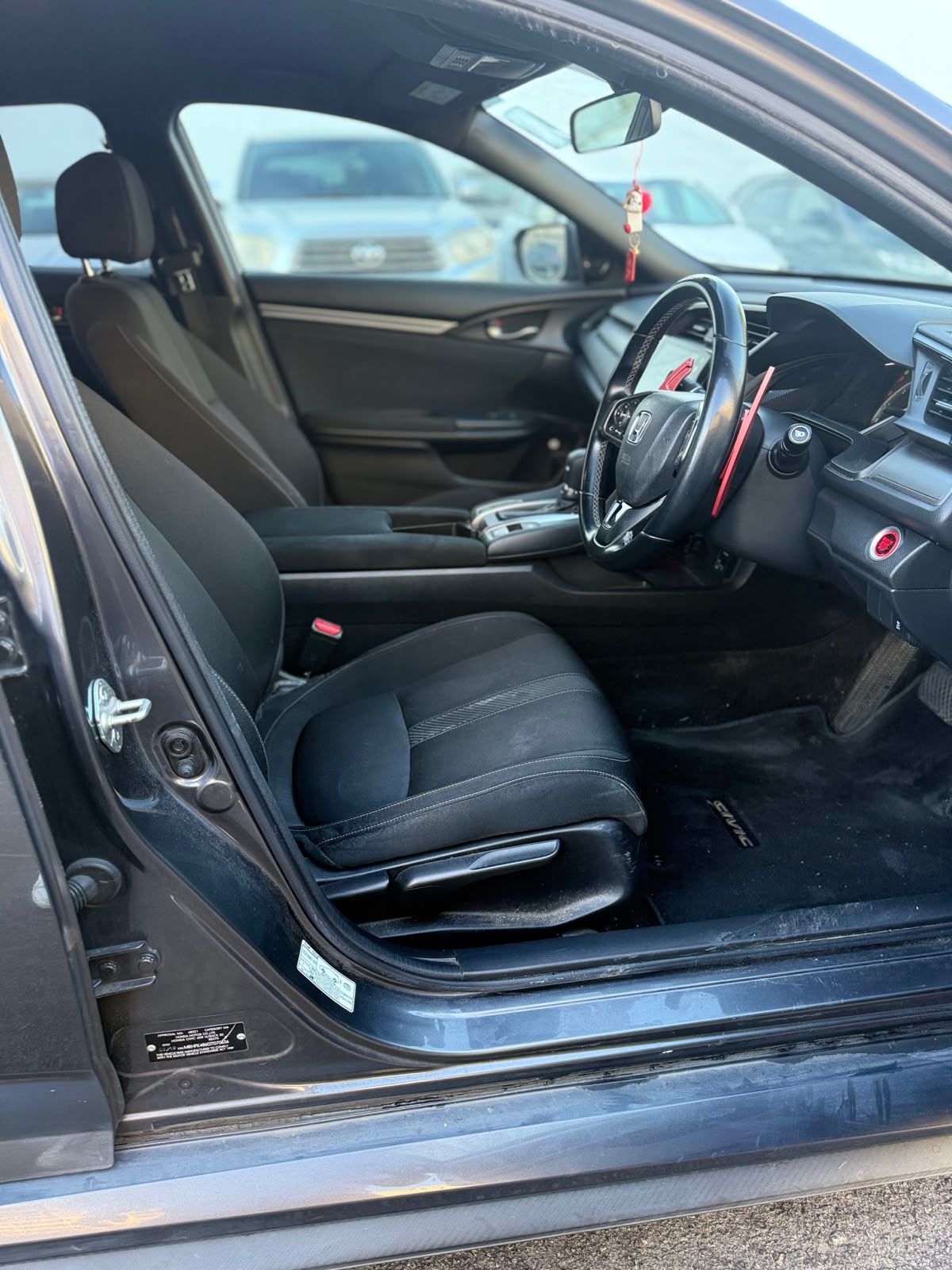2018 Honda Civic VTi-L 10th Gen MY18 Hatchback in Grey.