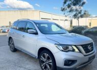 2018 Nissan Pathfinder Ti R52 Series II MY17 Wagon in Silver.