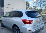 2018 Nissan Pathfinder Ti R52 Series II MY17 Wagon in Silver.