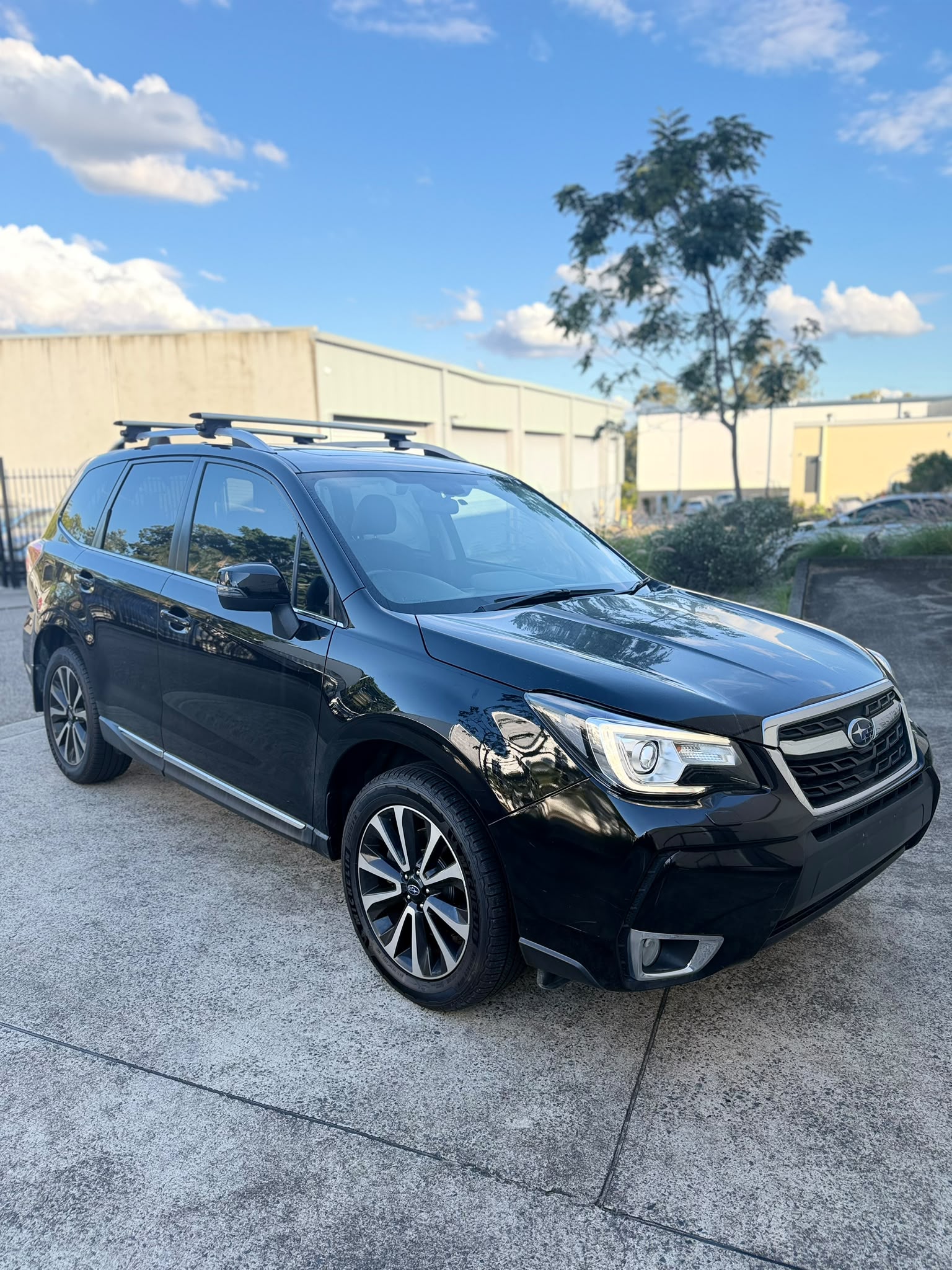 2016 Subaru Forester 2.0XT Premium Wagon in Black.