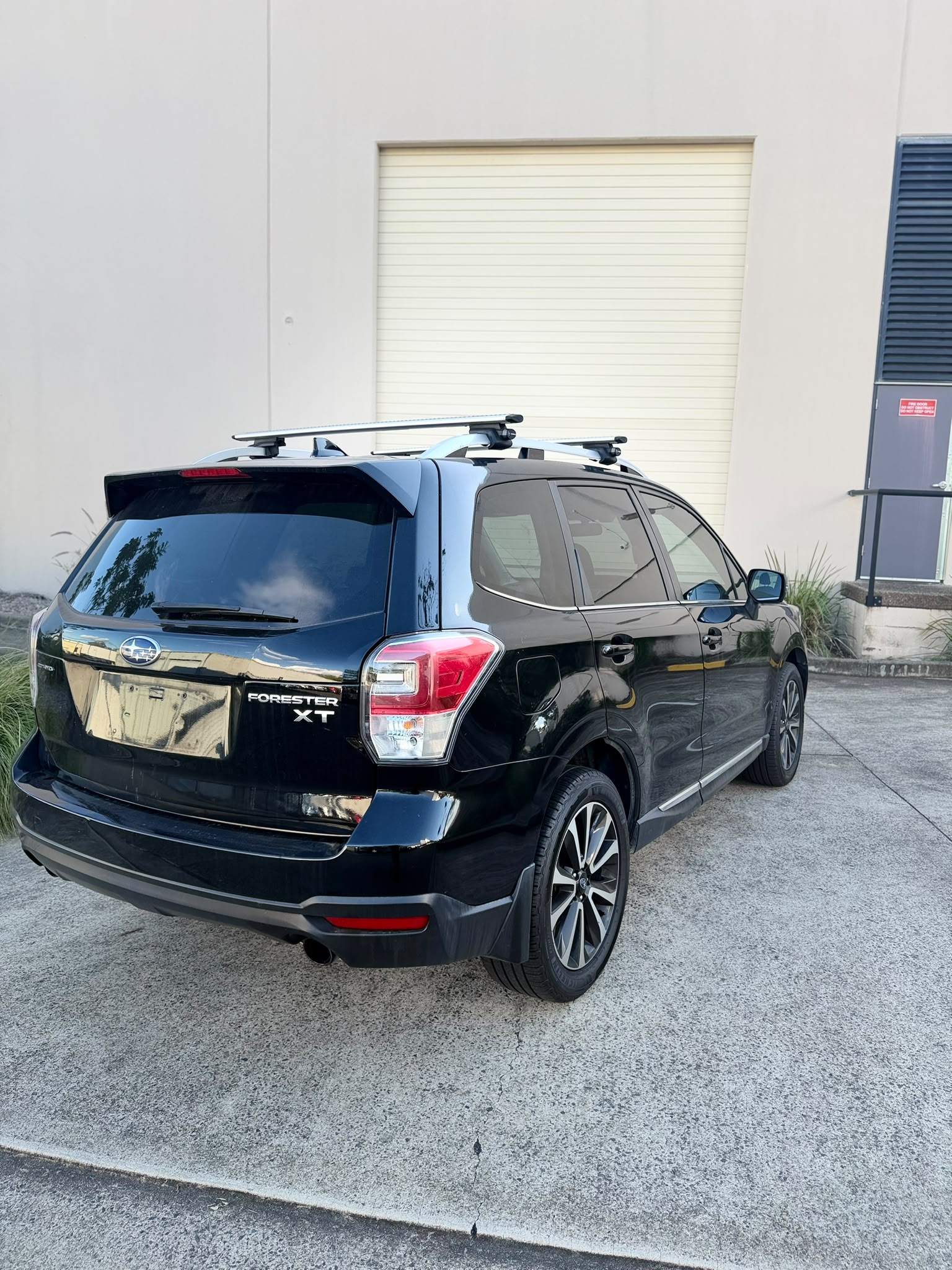 2016 Subaru Forester 2.0XT Premium Wagon in Black.