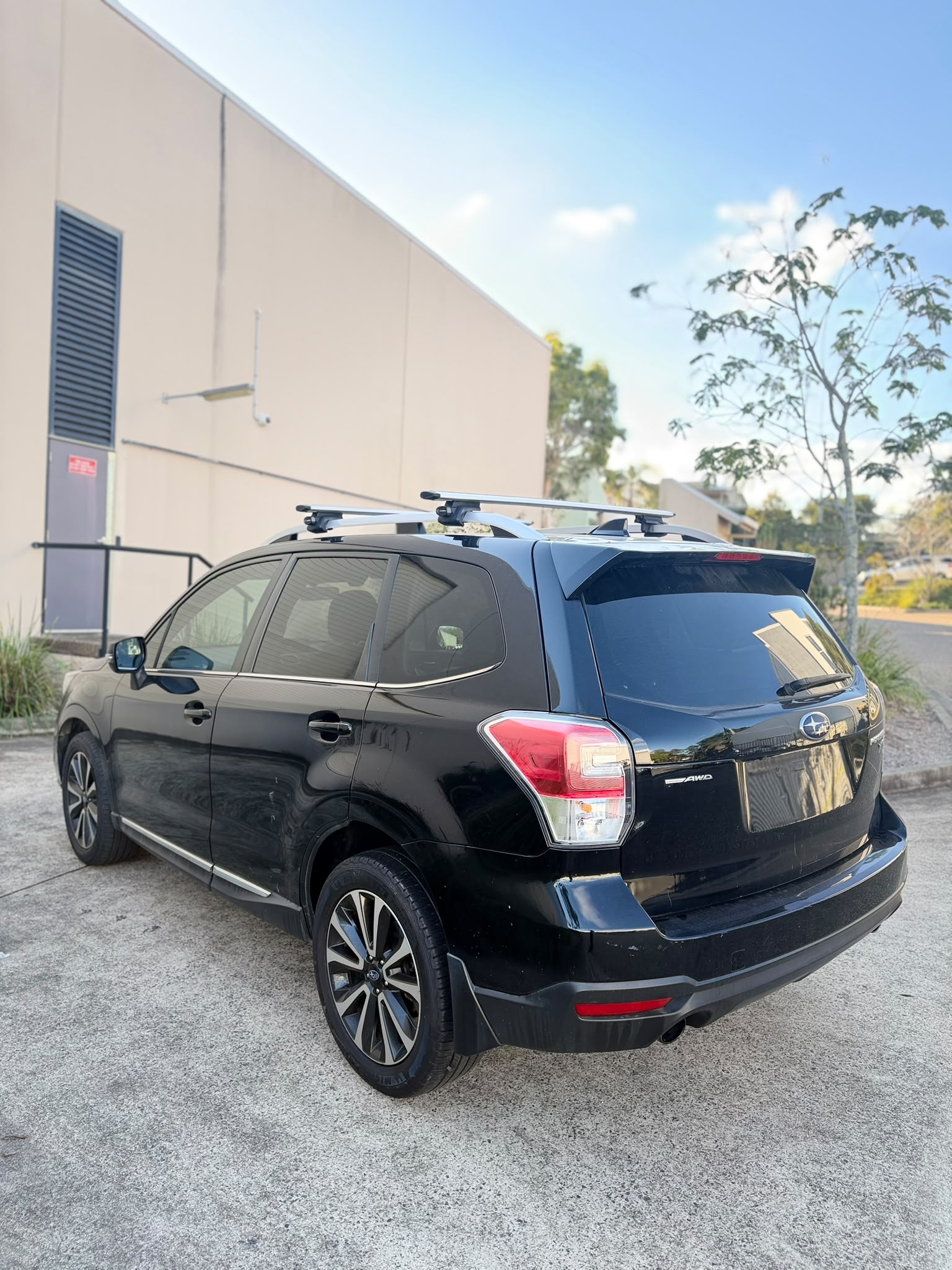 2016 Subaru Forester 2.0XT Premium Wagon in Black.
