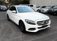 2014 Mercedes-Benz C-Class C200 W205 Sedan in White.