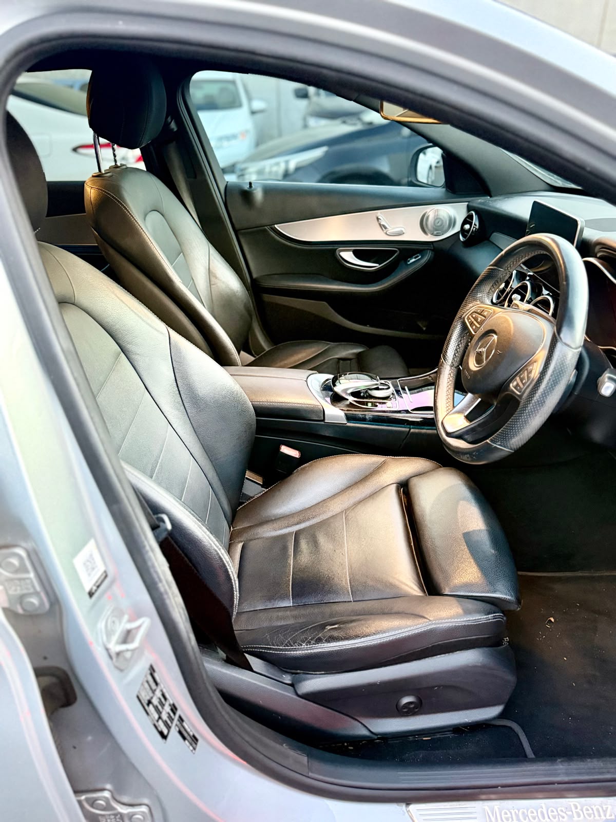 2014 Mercedes-Benz C250 BlueTEC W205 Sedan in Silver.