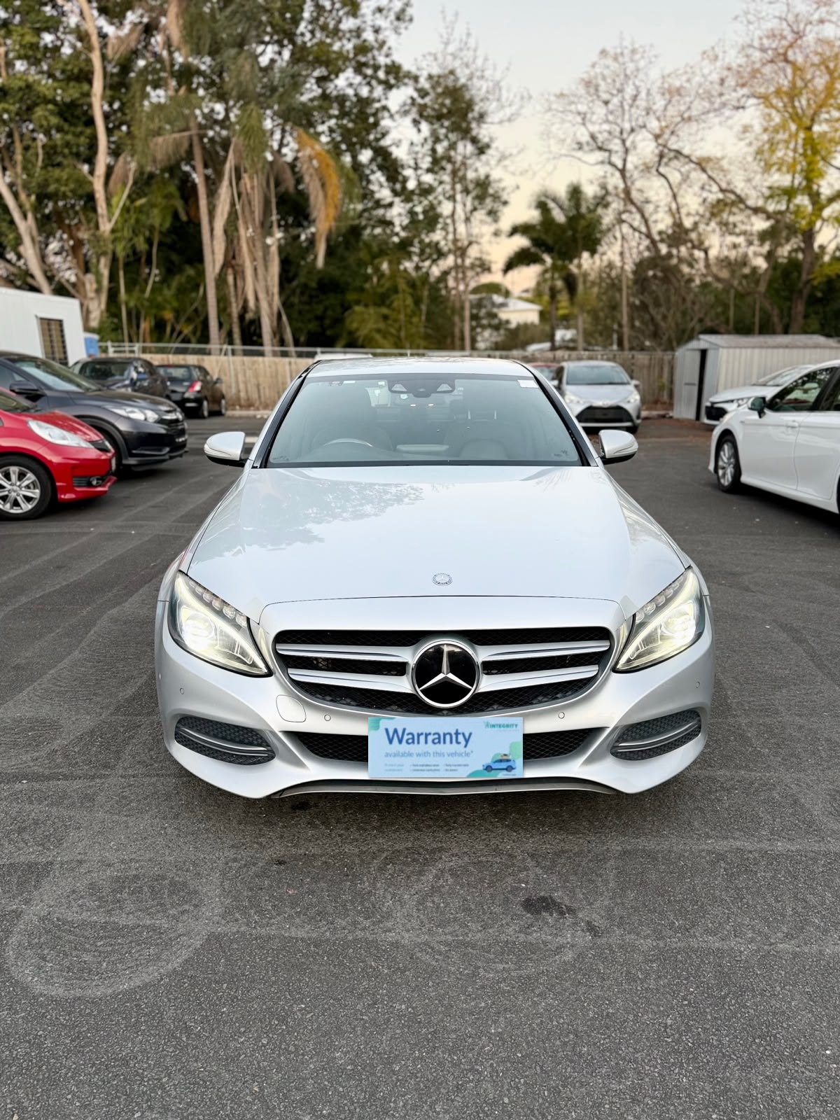 2014 Mercedes-Benz C250 BlueTEC W205 Sedan in Silver.