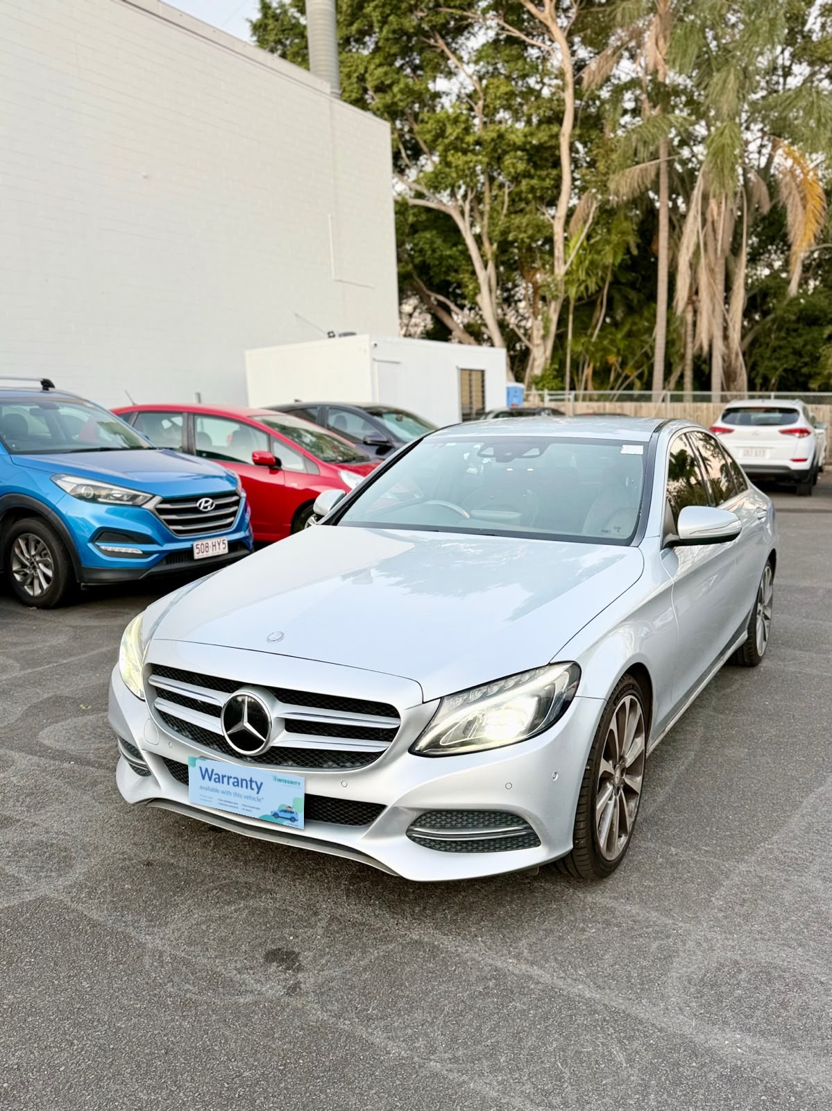 2014 Mercedes-Benz C250 BlueTEC W205 Sedan in Silver.