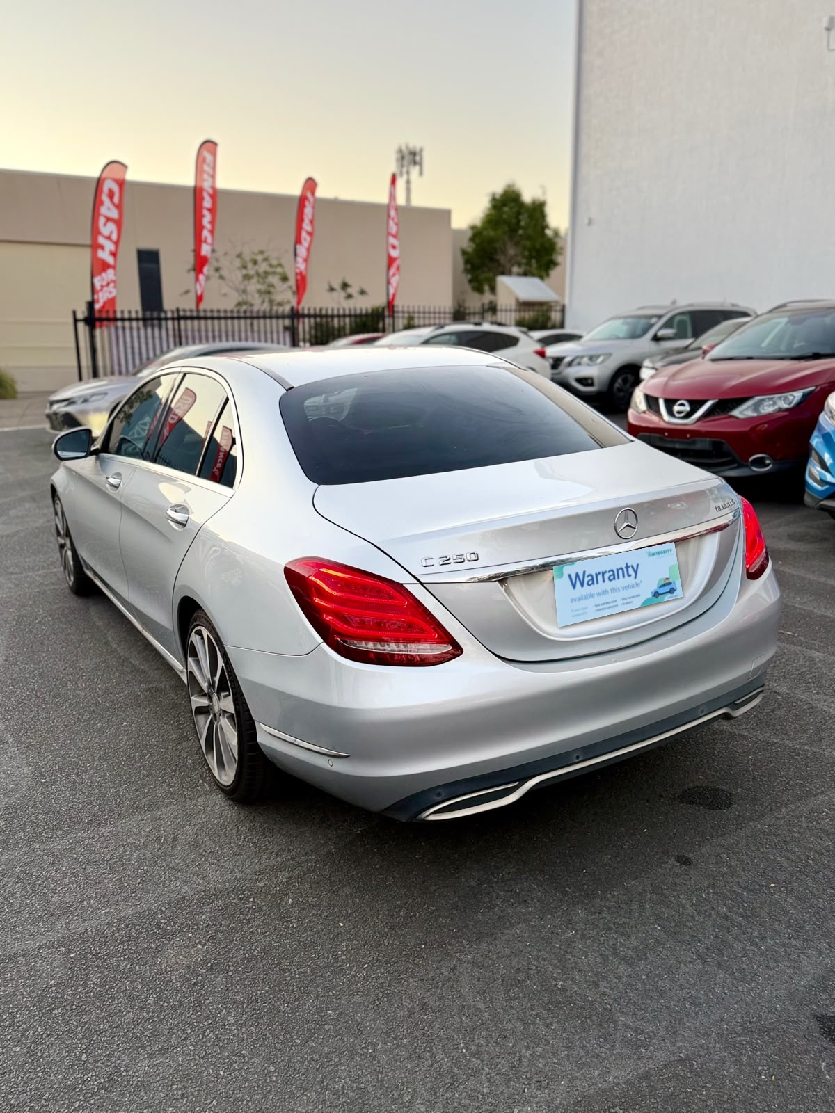 2014 Mercedes-Benz C250 BlueTEC W205 Sedan in Silver.