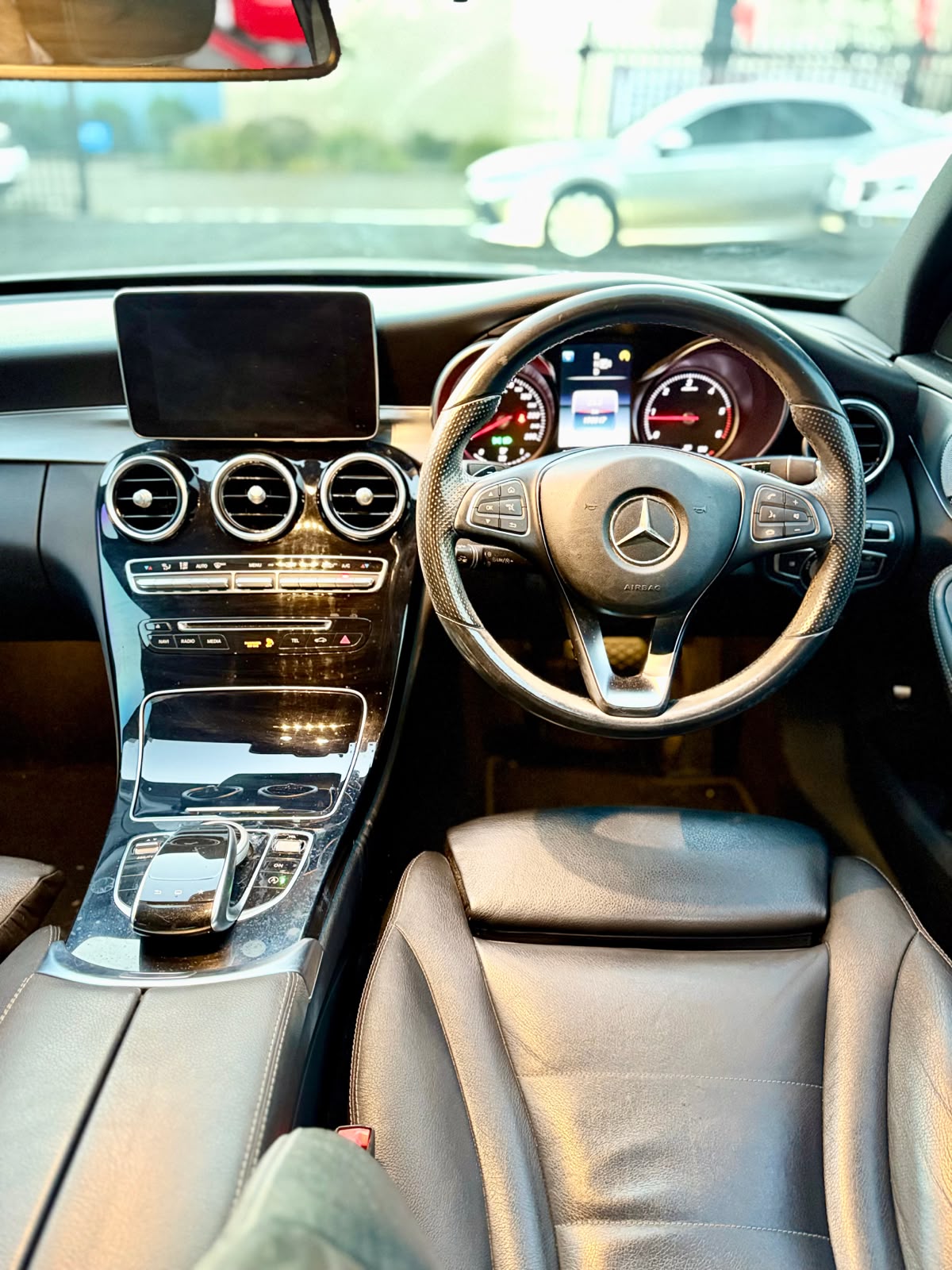 2014 Mercedes-Benz C250 BlueTEC W205 Sedan in Silver.
