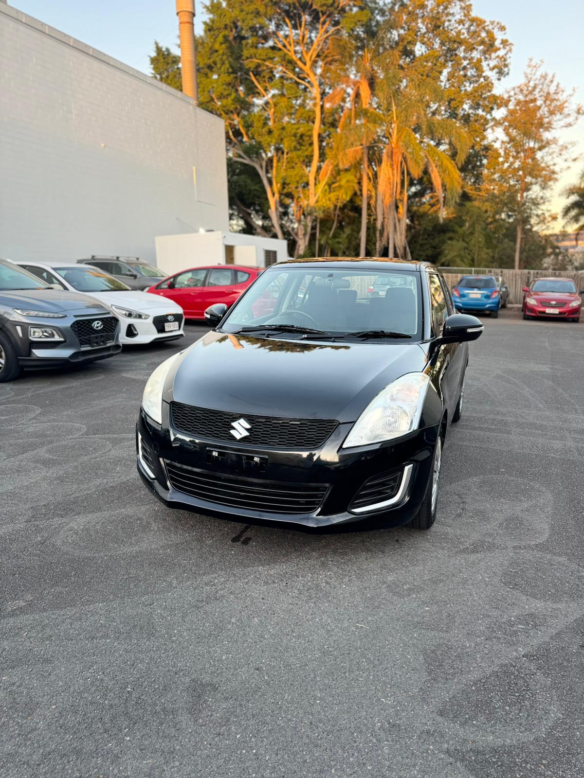 2014 Suzuki Swift GL Hatchback in Black.