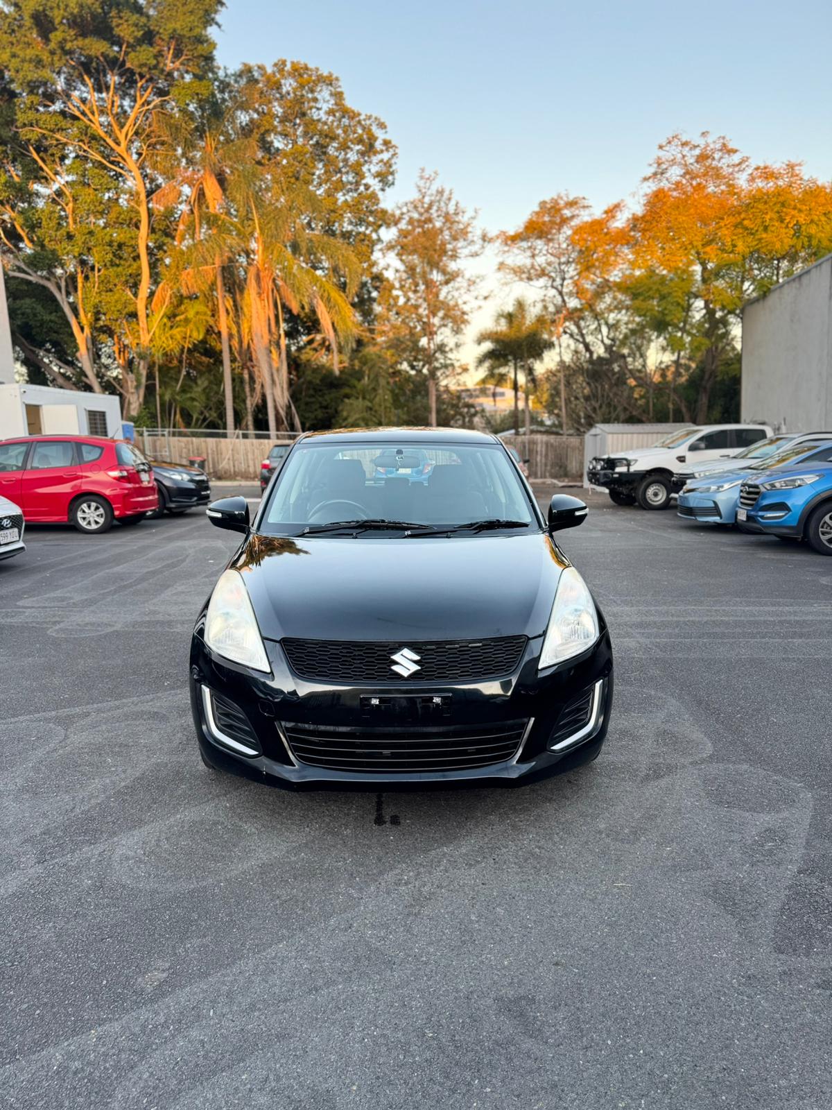 2014 Suzuki Swift GL Hatchback in Black.