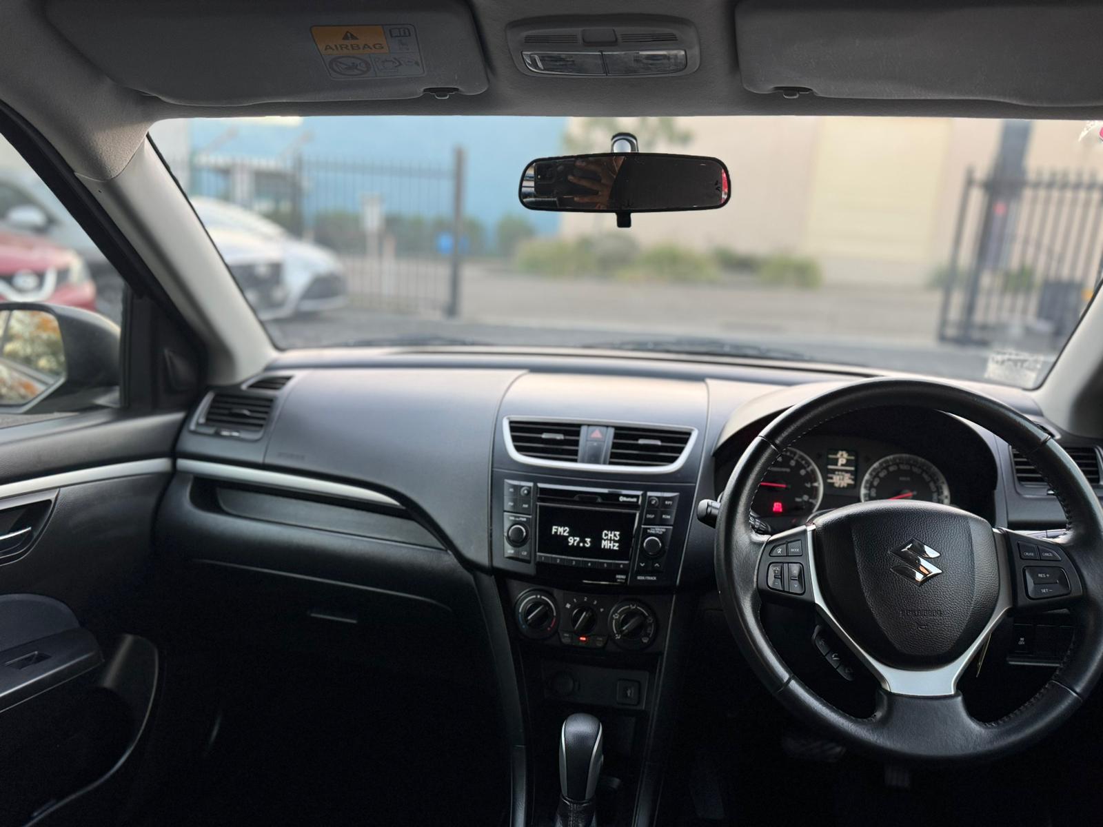 2014 Suzuki Swift GL Hatchback in Black.