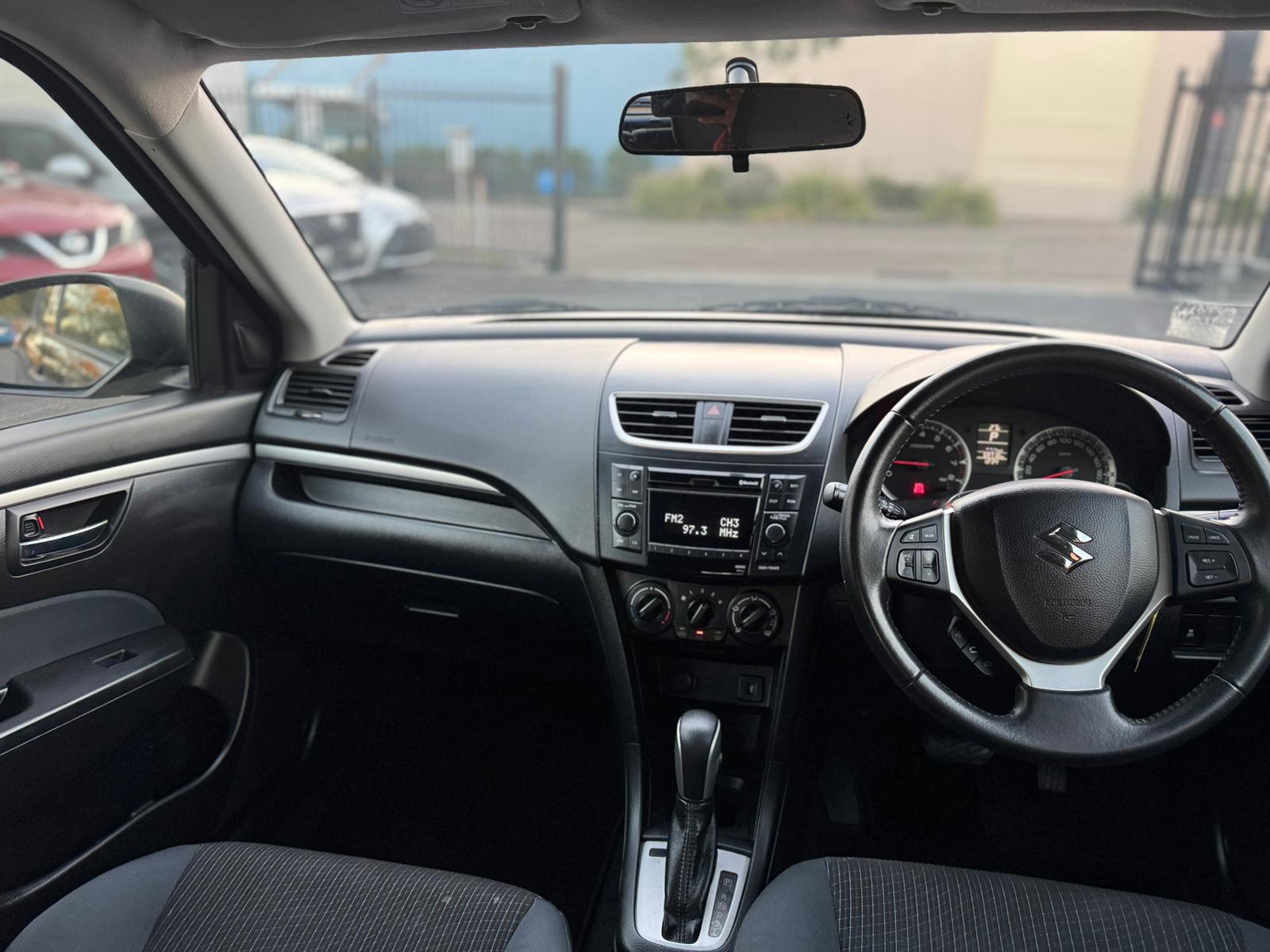 2014 Suzuki Swift GL Hatchback in Black.