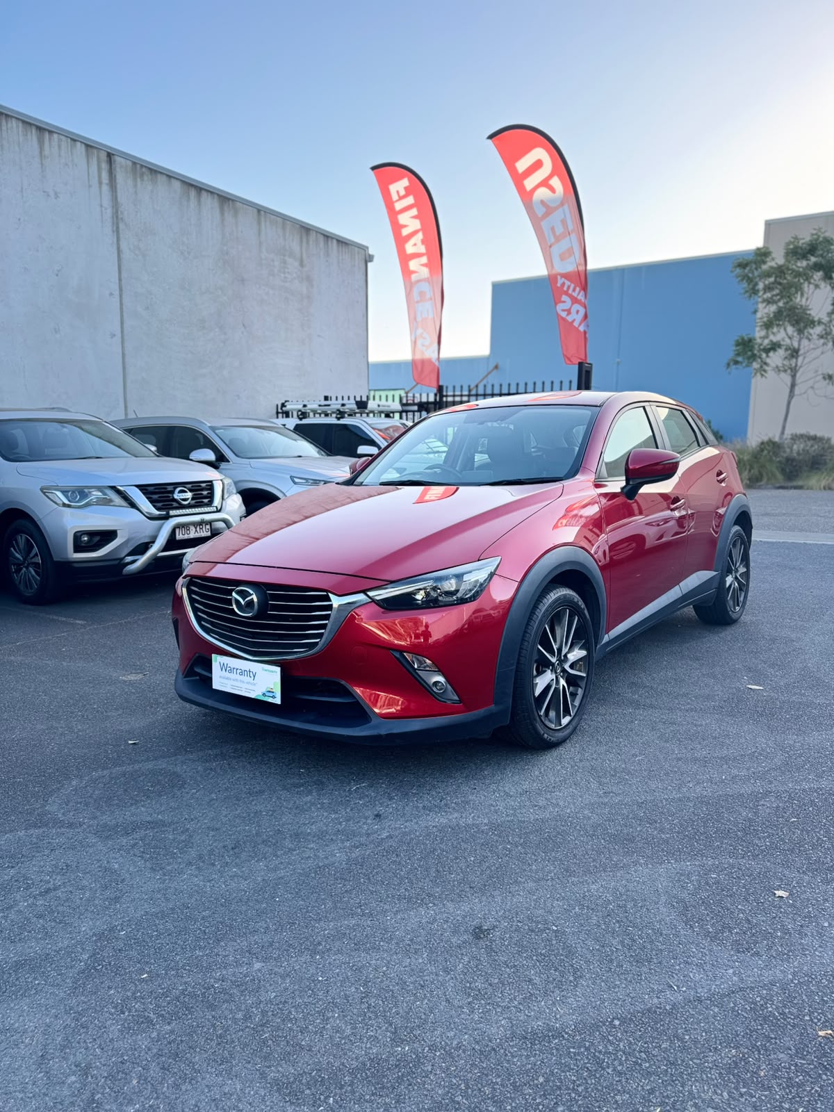 2015 Mazda CX-3 DK Touring Station Wagon in Red.